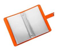 Carpeta de ahorro de efectivo, libro organizador de dinero de 100 sobres, planificador de presupuesto de 7x5 pulgadas para uso diario, accesorio de finanzas, rastreador de gastos de estilo de almacena