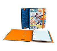 Carpeta De Anillas Con Recambio 4º 4 Anillas 25 mm. Papel Plastificado Brillo A5 4X25mm No Limits 17 Grafoplás