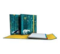 Carpeta De Anillas Con Recambio 4 Anillas de 25 mm. A4 Fsc Diverse The North Polar Grafoplás