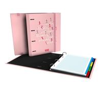 Carpeta De Anillas Con Recambio Papel Plastificado Soft A4 4X35mm Fsc Nina Grafoplás