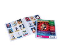 Favorit Álbum de fotos con 30 sobres de 6,5 x 9,5 cm, 9 bolsillos para sobres, 270 fundas, capacidad de 540 tarjetas, inserción lateral, bolsillo liso en la parte frontal de la cubierta personalizable