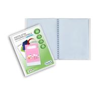 Carpeta de anillas Favorit con sobres fijos y bolsillo frontal personalizable - 50 hojas transparentes - 15x21 cm A5