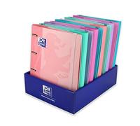 Oxford- Carpeta de Anillas, Multicolor, Estándar (S8414523)