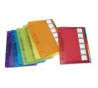 Carpeta De Anillas PP Translúcido Folio 4X25mm Rojo Carp.Anilla PP Grafoplás