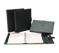 Carpeta De Anillas Pvc Folio 4X40mm Y Miniclip Negro Carpeta Escolar Pvc Grafoplás