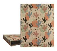 Carpeta De Anillas Uninature Kraft Soft A5 4X20mm Fsc Uninature Design Cactus Grafoplás