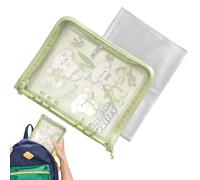 Carpeta de Anillas y Cuaderno Organizador Portátil de Tamaño A5 con 6