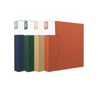 Carpeta de archivo Carpeta A4 multicapa de 4 piezas, 80 páginas, libro información con insertos transparentes, material oficina, carpeta for partituras Material de oficina