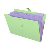 Carpeta de archivos expansible de plástico, bolsillo A4, carpeta de acordeón de tamaño carta, organizador de papel para uso comercial de oficina