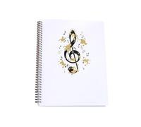 Carpeta De Archivos Protectora Hojas Música Profesional Organizadores Certificados Textura Para Acceso Y Clasificación Documentos Carpeta Música Profesional