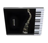 Carpeta de certificados para práctica de coro, organizadores de certificados para gestión de documentos en la oficina o en el hogar, partituras