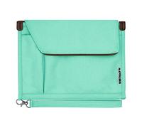 Carpeta de conferencia A5 Bolsa organizadora de negocios Maletín de transporte Documento de caso Organizador de la cartera A5 (Menta verde)