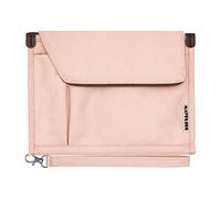 Carpeta de Conferencia A5 Bolsa organizadora de Negocios Maletín de Transporte Documento de Caso Organizador de la Cartera A5 (Rosa Dulce)