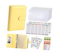 Carpeta de cuaderno de 6 agujeros con capacidad de recarga, estructura plegable, resistente agua, ideal para estudiantes, actividades profesionales y creativas, carpetas de recambio para cuadernos