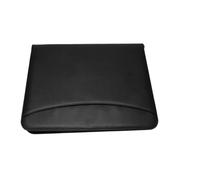 Carpeta de cuero con cierre cremallera for mesa negocios y tarjetas, carpeta for currículums, entrevistas para Documentos