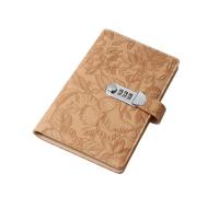 Carpeta de depósito de piel sintética, antirrobo, álbum de colección de depósitos de contraseñas, para gestión de recibos de documentos financieros, reservas de contraseñas, planificador de