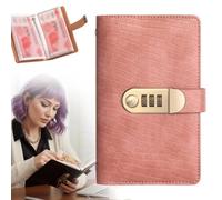 Carpeta de desafío de 100 sobres con bloqueo de contraseña, libro de desafíos de ahorro 2026 con sobres, sobres para ahorrar dinero, agenda de presupuesto, alcanza con éxito tus objetivos de ahorro