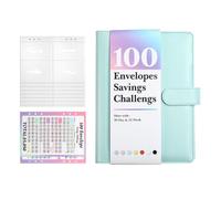 Carpeta de desafío de 100 sobres - Folleto de desafío de ahorro de dinero
