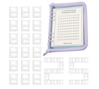 Carpeta de desafío de ahorro de dinero - Organizador de presupuesto innovador, planificador de sobres efectivo | Concepto de planificación de gestión financiera sostenible, mecanismo de ahorro