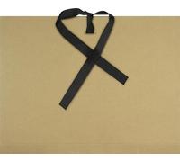 Carpeta de dibujo Kangaro A4 Kraft con cintas