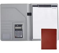 Carpeta de documentos de cuero, Entrevista de currículum for la conferencia oficina escuela negocios(Bruin)