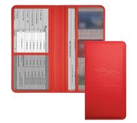 Carpeta de documentos de vehículo de cuero ligero para el registro del coche para el título del coche certificados de seguro Org. Carpeta de registro de coche PU