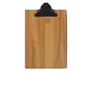 Carpeta De Documentos Portapapeles A4 de grano madera, Clip for tablero archivos, fibra dura gruesa, almohadilla escritura for estudiantes, bolígrafo, férula insertable, copia reuniones(22x31.5cmA4-A)