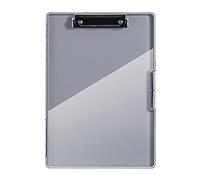 Carpeta de enfermería A4, portapapeles A4 con clip de perfil bajo, carpeta de clip de apertura lateral, escritura suave, soporte de archivos de doble capa, almohadilla de escritorio