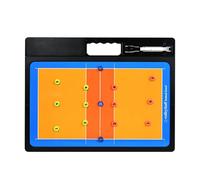 Carpeta de Entrenamiento de Fútbol, Pizarra Baloncesto Entrenador, Material Duradero, para Baloncesto, Fútbol, Voleibol, Balonmano y Hockey sobre Hielo(Volleyball)