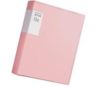 Carpeta de exhibición de 100 bolsillos con fundas protectoras transparentes Organizador de presentaciones Carpetas de proyectos de documentos para oficina Caja de almacenamiento de archivos