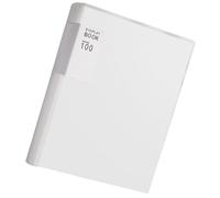 Carpeta de exhibición de 100 bolsillos con fundas protectoras transparentes Organizador de presentaciones Carpetas de proyectos de documentos para oficina Caja de almacenamiento de archivos
