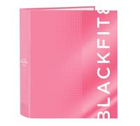 Carpeta de Folio 4 Anillas de Blackfit8 Glow Up, 270x60x330 mm