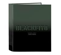Safta Carpeta archivador BLACKFIT8 Gradient Folio 4 anillas 40 mm 270x60x330 mm