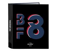 Carpeta de Folio 4 Anillas de Blackfit8 Urban, 270x60x330 mm