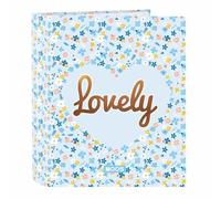 Carpeta de Folio 4 Anillas de Moos Lovely, 270x60x330 mm