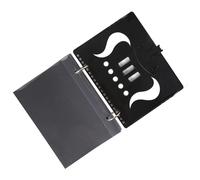 Carpeta de música de fácil configuración para bandas, sujeción segura, soporte de latón