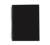 Carpeta de partituras A4, colorida carpeta de partituras musicales multicapa, carpeta de música de 10.2 x 12.6 pulgadas para partituras, organizador de documentos (negro)
