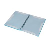 Carpeta de Partituras de Música, Libro de Presentación de Amplia Aplicación, Pantalla Transparente Duradera, Buen Almacenamiento para Archivos (Azul)
