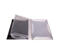 Carpeta de partituras expandible con 8 páginas, material antirreflejos portátil para piano, violín, flauta, saxofón