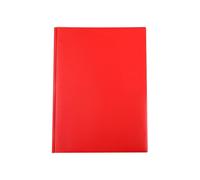 Carpeta de plástico PP con 2 bolsillos interiores, robusta carpeta para documentos con compartimento para tarjetas de visita, dos bolsillos, carpeta de negocios para estudiantes y oficina, A4, carpeta