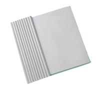 carpeta de plástico transparente, Carpeta PP Transparente A4 Multicolor. Bolsa de almacenamiento documentos 30 piezas. Oficina(White)