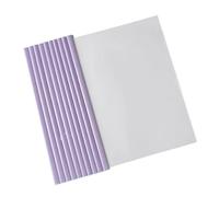 carpeta de plástico transparente, Carpeta PP Transparente A4 Multicolor. Bolsa de almacenamiento documentos 30 piezas. Oficina(Purple)