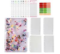 Carpeta de Presupuesto, Budget Planner, Planificador de Presupuesto, A6 Budget Binder, Carpeta de Ahorro de Dinero, Organizador de Anilla, para la Planificación Financiera en Cualquier Momento y Lugar