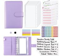 Carpeta de presupuesto, organizador de dinero, sobres para efectivo para presupuestar