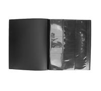 Carpeta de tarjetas coleccionables con 9 bolsillos, carga lateral 360, almacenamiento seguro, carpeta de álbumes, cubierta protectora de material PP duradero para coleccionistas,