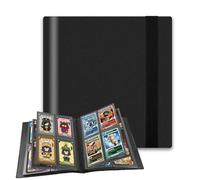 Carpeta de tarjetas coleccionables de 4 bolsillos, 30 páginas con capacidad para 240 bolsillos, álbum de tarjetas coleccionables de poliuretano, para MTG, TCG, Pokemon Yu-Gi-Oh, tarjetas deportivas de