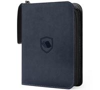 Carpeta de tarjetas coleccionables de 440 bolsillos, cubierta de poliuretano, con cremallera, resistente para MTG, TCG, tarjetas de juego, tarjetas deportivas