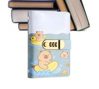 Carpeta Del Reto Del Sobre,Cuaderno Gestión Dinero Capibara Con Candado | Organizador De Gestión De Dinero,Para Freelancers Graduados Principiantes Familias Parejas Adultos, Hogar Y