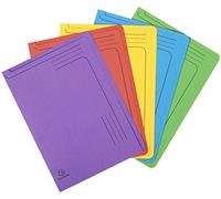 Carpeta dossier uñero Exacompta din a4 cartulina de color surtidos