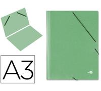 Carpeta Elástica A3 Verde